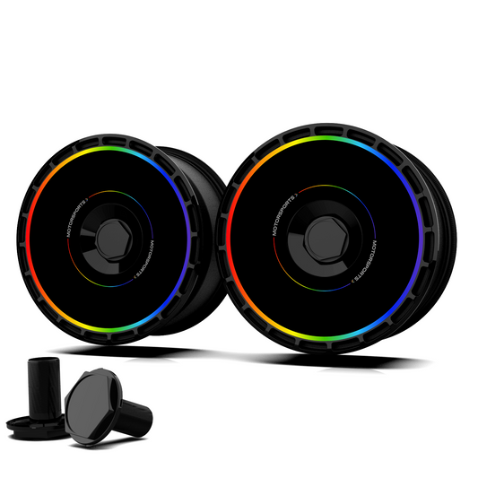 19/ 20 Inch Wheel Covers for Tesla Model Y Juniper Crossflow Wheels 2025, Centers Lock Installation Rim Protector, Full Coverage Hubcaps Exterior Accessories (0327, 4 PCS)