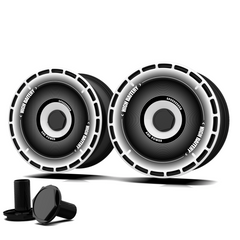 19/ 20 Inch Wheel Covers for Tesla Model Y Juniper Crossflow Wheels 2025, Centers Lock Installation Rim Protector, Full Coverage Hubcaps Exterior Accessories (0339, 4 PCS)