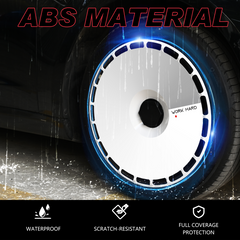 19/ 20 Inch Wheel Covers for Tesla Model Y Juniper Crossflow Wheels 2025, Centers Lock Installation Rim Protector, Full Coverage Hubcaps Exterior Accessories (0236, 4 PCS)