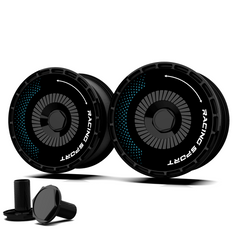 19/ 20 Inch Wheel Covers for Tesla Model Y Juniper Crossflow Wheels 2025, Centers Lock Installation Rim Protector, Full Coverage Hubcaps Exterior Accessories (0334, 4 PCS)