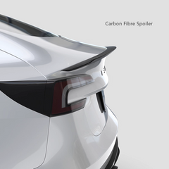 Carbon Fiber Rear Trunk Spoiler Wing for Tesla Model 3 Highland, OEM External Accessories Car Decoration