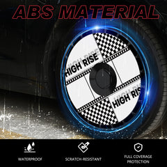 19/ 20 Inch Wheel Covers for Tesla Model Y Juniper Crossflow Wheels 2025, Centers Lock Installation Rim Protector, Full Coverage Hubcaps Exterior Accessories (0117, 4 PCS)