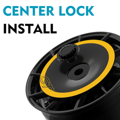 Mini Half-Cover Hub Caps for Tesla Model 3 Highland Photon Wheel, Custom Modified Rim Accents for Creative & Personalized Decoration, Compatible with 2017-2025, (Yellow, 2PCS)