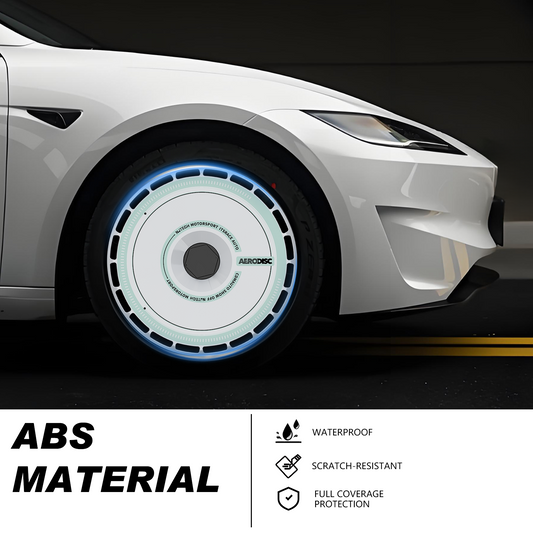 (4-Pack) Wheel Covers for Tesla Model Y Wheel Hubs, Full Coverage Rim Protector, Centers Lock Installation Hubcaps for Scratch Resistance, Fits 2021-2024( 0310, 19/20 inch)