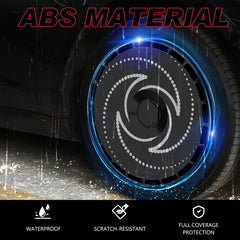 Wheel Covers for BYD Sealion 6 , Full Coverage Hubcaps Replacement, Centers Lock Installation Rim Cover Protector (Little Cyclone, Set of 4)