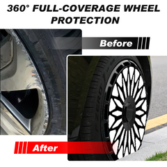 (4-Pack) Wheel Covers for Tesla Model Y Wheel Hubs, Full Coverage Rim Protector, Centers Lock Installation Hubcaps for Scratch Resistance, Fits 2021-2024( 0318, 19/20 inch)