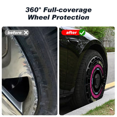 19/20 Inch Wheel Covers for Tesla Model Y Juniper Crossflow Wheels 2025, Full Coverage Hubcaps, Centers Lock Installation Rim Protector Exterior Accessories (Purple Piano, 4 PCS)