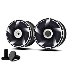 Custom Wheel Covers , Replaceable Rim Protector, Durable Scratch, Center Lock Installation (0092)