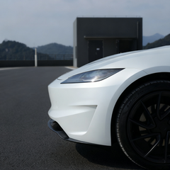 Front Bumper Cover Kit Compatible with Tesla Model 3 Highland / Lower grille, Front lip- Full Body Set