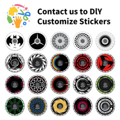 Tesla Model Y Standard Wheel Covers Pure Black, Set of 4