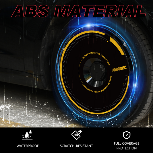 Wheel Covers (4-Pack) - Universal Fit for Most Rims, Replaceable Rim Protector, Durable Scratch, Center Lock Installation（0271）