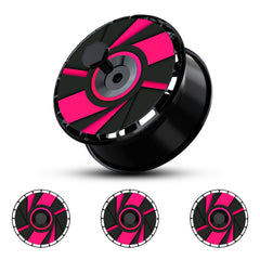 Custom Wheel Covers , Replaceable Rim Protector, Durable Scratch, Center Lock Installation (0078)