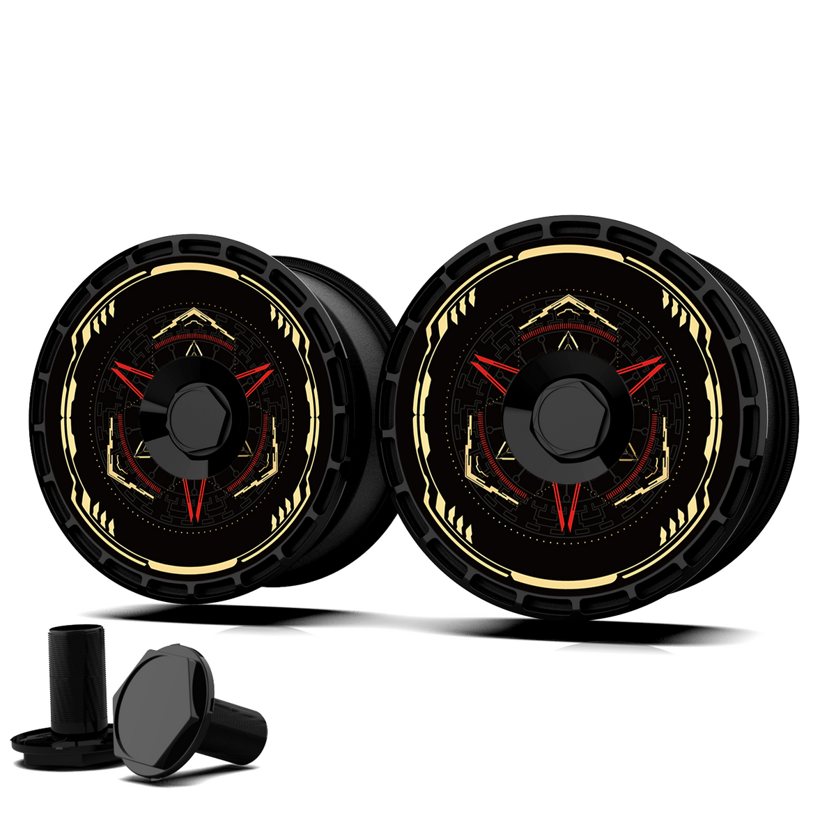 (4-Pack) Wheel Covers for Tesla Model Y Wheel Hubs, Full Coverage Rim Protector, Centers Lock Installation Hubcaps for Scratch Resistance, Fits 2021-2024( 0054, 19/20 inch)
