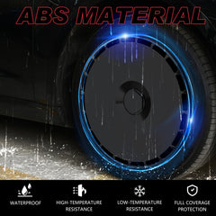 Single Car Wheel Cover - Premium Replacement Rim Cover (1 Piece)
