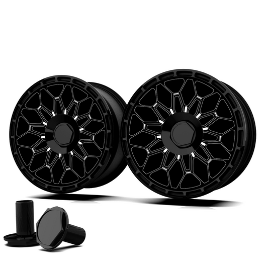 (4-Pack) Wheel Covers for Tesla Model Y Wheel Hubs, Full Coverage Rim Protector, Centers Lock Installation Hubcaps for Scratch Resistance, Fits 2021-2024( 0249, 19/20 inch)