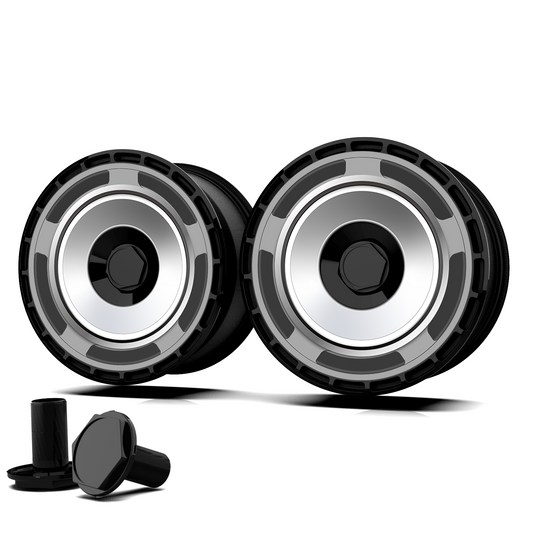 19/ 20 Inch Wheel Covers for Tesla Model Y Juniper Crossflow Wheels 2025, Centers Lock Installation Rim Protector, Full Coverage Hubcaps Exterior Accessories (0272, 4 PCS)