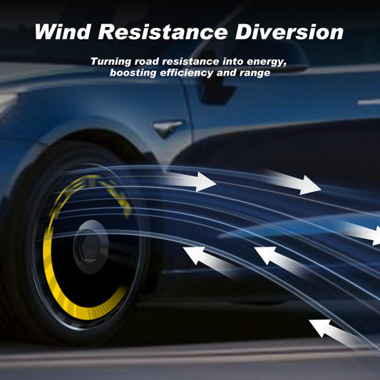 Wheel Covers for Tesla Model 3 Highland 18-Inch, Snap-On Full Coverage Rim Protector, Less Wind Drag, OEM External Accessories Car Decoration, Fit 2024-2025,0016