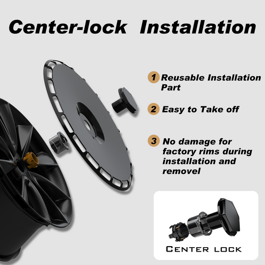 19/ 20 Inch Wheel Covers for Tesla Model Y Juniper Crossflow Wheels 2025, Centers Lock Installation Rim Protector, Full Coverage Hubcaps Exterior Accessories (0272, 4 PCS)