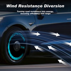(4-Pack) Wheel Covers for Tesla Model Y Wheel Hubs, Full Coverage Rim Protector, Snap-On Hubcaps for Scratch Resistance, Fits 2021-2024, 0038, 19/20 inch