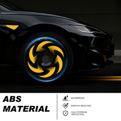 19/ 20 Inch Wheel Covers for Tesla Model Y Juniper Crossflow Wheels 2025, Centers Lock Installation Rim Protector, Full Coverage Hubcaps Exterior Accessories (0149, 4 PCS)