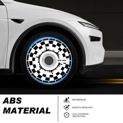 Custom Wheel Covers ,Replaceable RimProtector, Durable Scratch, Center LockInstallation, No Limits on style.(Personalized)