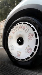 Firefly 18-Inch Universal Wheel Covers (4-Pack) - Replaceable Rim Protectors with Scratch-Resistant Durability & Easy Center-Lock Installation