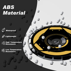 Custom Wheel Covers , Replaceable Rim Protector, Durable Scratch, Center Lock Installation (0062)