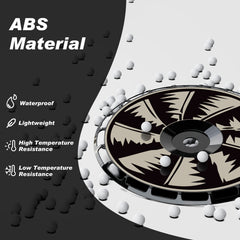 Custom Wheel Covers for Tesla Model S/X/Cybertruck Wheel Hubs, Replaceable Rim Protector, Durable Scratch, Center Lock Installation (0102，Set of 4)