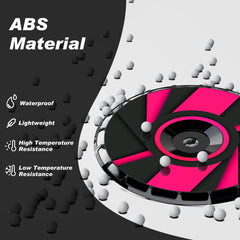 Custom Wheel Covers , Replaceable Rim Protector, Durable Scratch, Center Lock Installation (0078)
