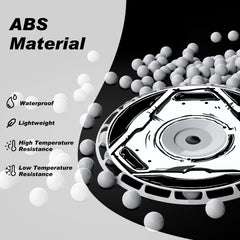 Wheel Covers for BYD Han, Full Coverage Hubcaps Replacement, Centers Lock Installation Rim Cover Protector (0098, Set of 4)
