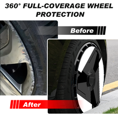 (4-Pack) Wheel Covers for Tesla Model Y Wheel Hubs, Full Coverage Rim Protector, Centers Lock Installation Hubcaps for Scratch Resistance, Fits 2021-2024( 0340,19/20 inch)