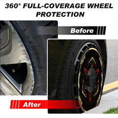 (4-Pack) Wheel Covers for Tesla Model Y Wheel Hubs, Full Coverage Rim Protector, Centers Lock Installation Hubcaps for Scratch Resistance, Fits 2021-2024( 0054, 19/20 inch)