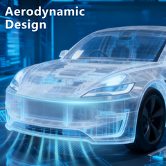 Front Bumper Cover Kit Compatible with Tesla Model 3 Highland / Lower grille, Front lip- Full Body Set