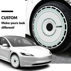 (4-Pack) Wheel Covers for Tesla Model Y Wheel Hubs, Full Coverage Rim Protector, Centers Lock Installation Hubcaps for Scratch Resistance, Fits 2021-2024( 0310, 19/20 inch)