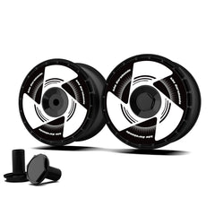 Wheel Covers for  BYD Atto 3  , Full Coverage Hubcaps Replacement, Centers Lock Installation Rim Cover Protector (0090, Set of 4)