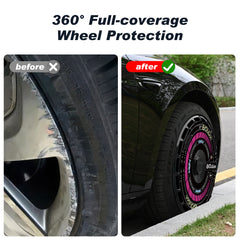 (4-Pack) Wheel Covers for Tesla Model Y Wheel Hubs, Full Coverage Rim Protector, Centers Lock Installation Hubcaps for Scratch Resistance, Fits 2021-2024( Purple Piano,19/20 inch)