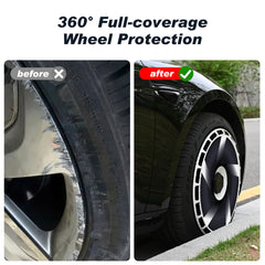 Custom Wheel Covers for Tesla Model Y Juniper Induction Wheel Hubs, Replaceable Rim Protector, Durable Scratch, Center Lock Installation Fits 2025 (0092, 19/20 inch)