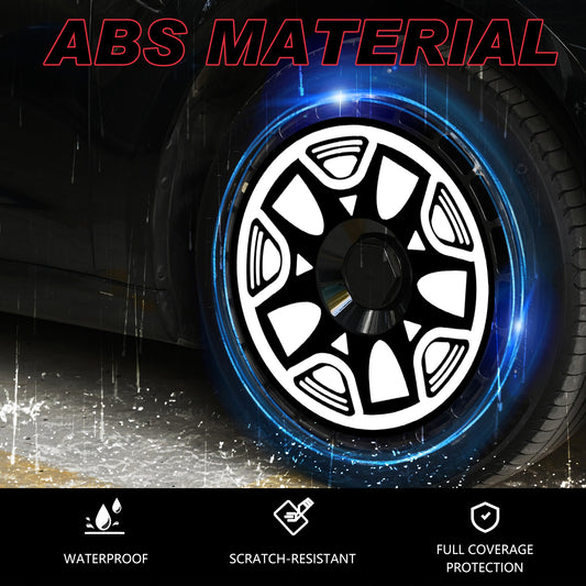 Wheel Covers for BYD Shark 6, Full Coverage Hubcaps Replacement, Centers Lock Installation Rim Cover Protector