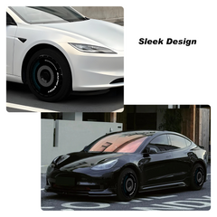 Wheel Covers (4-Pack) - Universal Fit for Most Rims, Replaceable Rim Protector, Durable Scratch, Center Lock Installation（0334）