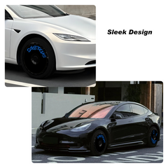 Wheel Covers (4-Pack) - Universal Fit for Most Rims, Replaceable Rim Protector, Durable Scratch, Center Lock Installation(0261)