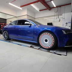 Custom Wheel Covers for 18-22 Inch Wheels, Universal Fit for Tesla, BMW, Toyota, SUVs, EVs, All-Weather ABS Polymer, UV-Resistant, Aerodynamic Design, Easy Center-Lock Installation