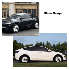 Custom Wheel Covers, Replaceable Rim Protector, Durable Scratch, Center Lock Installation (Future, 4 PCS)