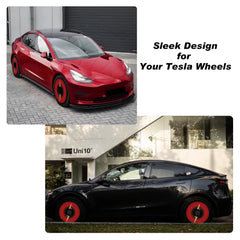 18 Inch Wheel Cover for Tesla Model 3 Aero & Highland Photon Wheel Hubs, Full Coverage Hubcaps, Center Lock Installed Rim Protectors Exterior Accessories Fit for 2020-2025 (Lightning, 4 PCS)